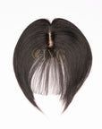 Scalp Topper with Bangs