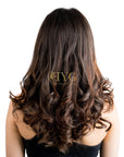 Chocolate Brown Clip-in Coloured Volumizers (Set of 3)