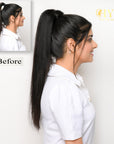 Wrap Around Ponytail