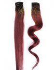 Burgundy Single Clip-in Streaks