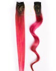 Pink Single Clip-in Streaks