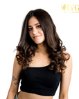 Chocolate Brown Clip-in Coloured Volumizers (Set of 3)